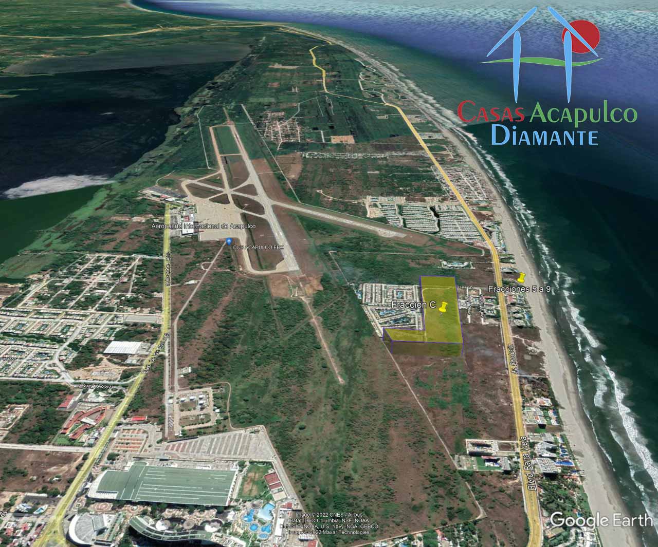 Terreno Barra Vieja Fracción C - Ubicación satelital y entorno 2